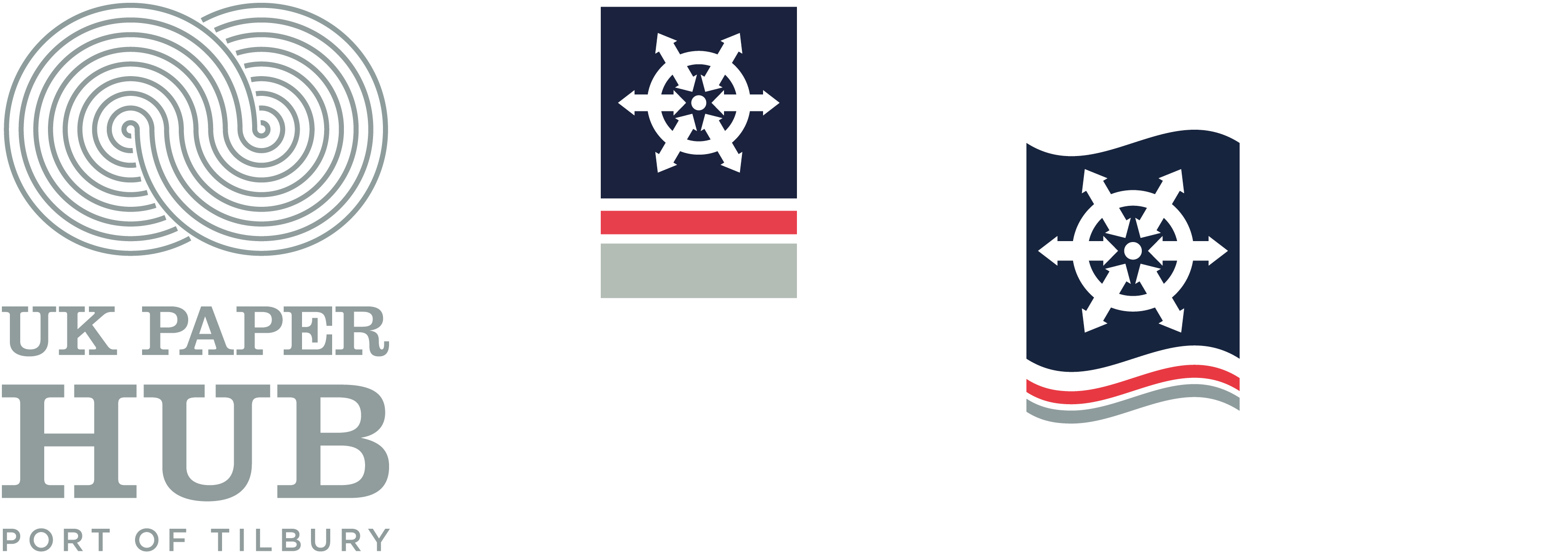 UK Paper HUB Port of Tilbury Logos